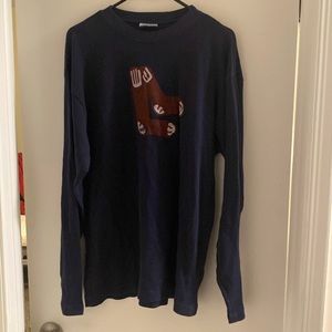 Reebok Red Sox long sleeve knit shirt